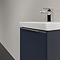 Villeroy and Boch Subway 3.0 Marine Blue 370mm Wall Hung 1-Door Vanity Unit