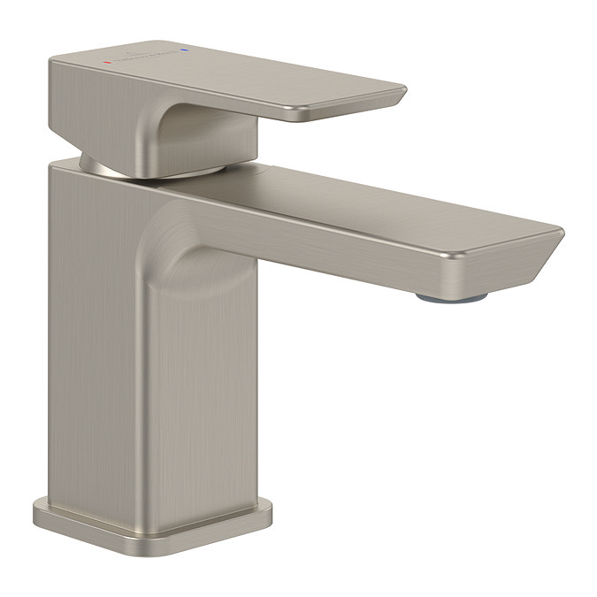 Villeroy and Boch Subway 3.0 Mini Single Lever Basin Mixer - Brushed Nickel Matt