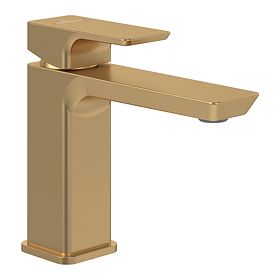 Villeroy and Boch Subway 3.0 Single Lever Basin Mixer - Brushed Gold