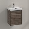 Villeroy and Boch Subway 3.0 Stone Oak 370mm Wall Hung 1-Door Vanity Unit