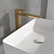 Villeroy and Boch Subway 3.0 Tall Single Lever Basin Mixer - Brushed Gold