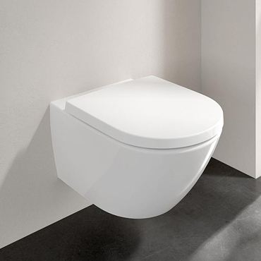 Villeroy and Boch Subway 3.0 TwistFlush Wall Hung Toilet + Soft Close Seat