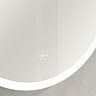 Villeroy and Boch Subway 3.0 White Matt 710mm Round LED Illuminated Mirror