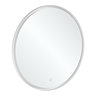 Villeroy and Boch Subway 3.0 White Matt 910mm Round LED Illuminated Mirror