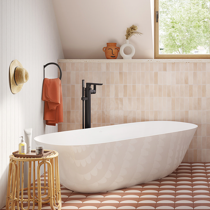 Villeroy and Boch Theano Double Ended Freestanding Bath  Feature Large Image