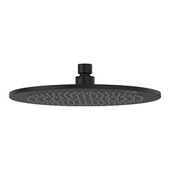 Villeroy and Boch Universal 250mm Round Shower Head - Matt Black