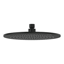 Villeroy and Boch Universal 250mm Round Shower Head - Matt Black