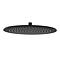 Villeroy and Boch Universal 350mm Round Shower Head - Matt Black