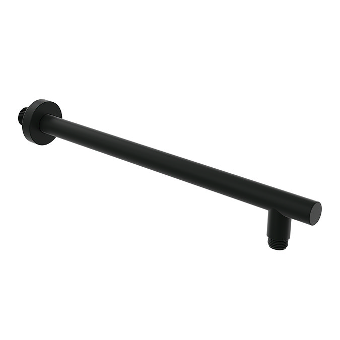 Villeroy and Boch Universal Round Shower Arm Wall Mounted - Matt Black