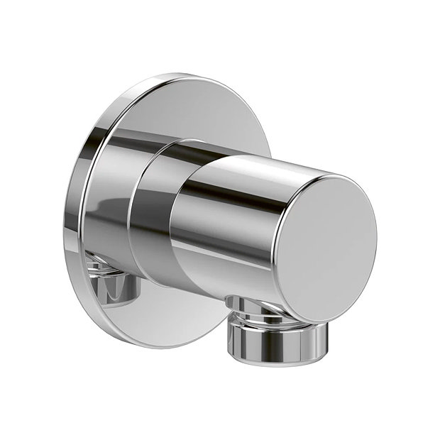 Villeroy and Boch Universal Round Shower Wall Outlet Chrome