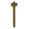 Villeroy and Boch Universal Round Vertical Shower Arm - Brushed Gold