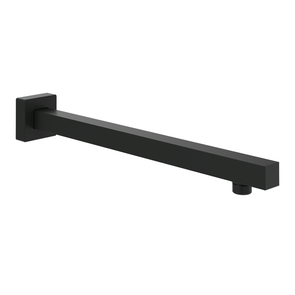 Villeroy and Boch Universal Wall Mounted Square Shower Arm Matt Black