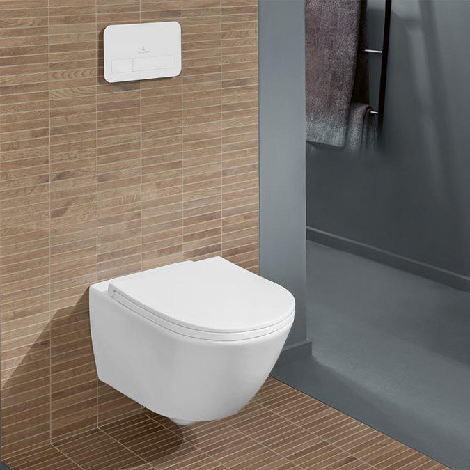 Villeroy and Boch Universo TwistFlush Wall Hung Toilet Combi Pack