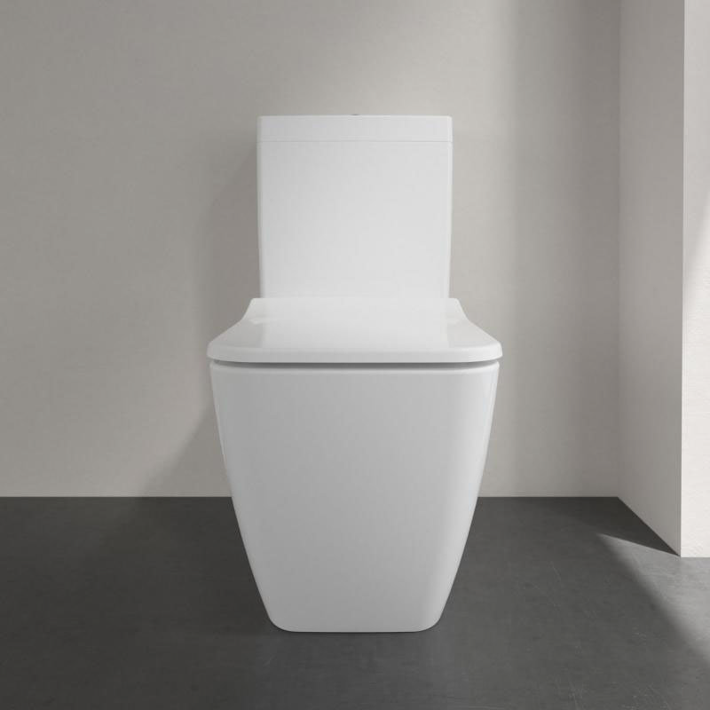 Villeroy and Boch Venticello DirectFlush Rimless BTW Close Coupled Toilet (Bottom Entry Water Inlet)