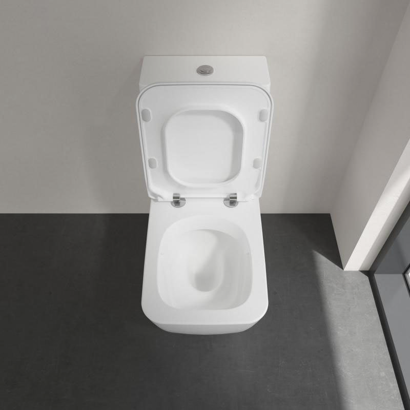 Villeroy and Boch Venticello DirectFlush Rimless BTW Close Coupled Toilet (Bottom Entry Water Inlet)