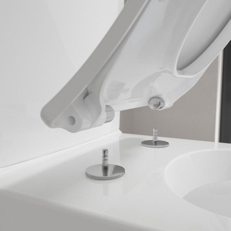 Villeroy and Boch Venticello DirectFlush Rimless BTW Close Coupled Toilet (Bottom Entry Water Inlet)