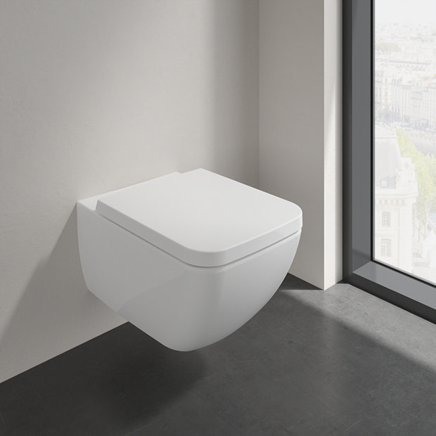 Villeroy and Boch Venticello DirectFlush Rimless Wall Hung Toilet ...