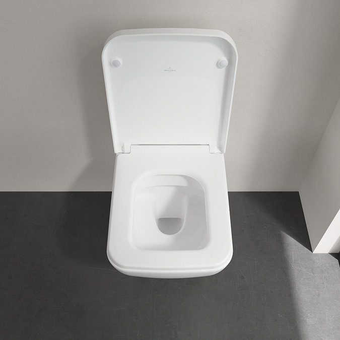 Villeroy and Boch Venticello DirectFlush Rimless Wall Hung Toilet + Soft Close Seat