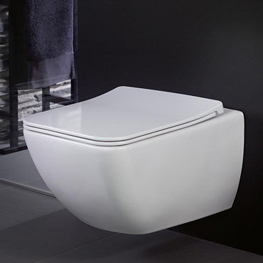 Villeroy and Boch Venticello Wall Hung Toilet Combi Pack - 4611RL01  Profile Large Image