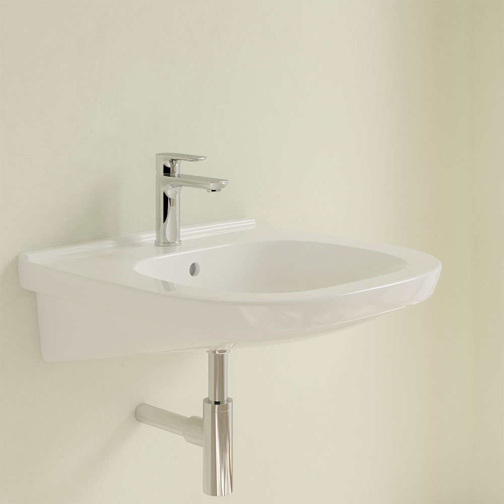 Villeroy and Boch ViCare 555mm Wheelchair Accessible Washbasin - 41195501  Profile Large Image