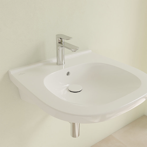 Villeroy and Boch ViCare 555mm Wheelchair Accessible Washbasin - 41195501  Feature Large Image