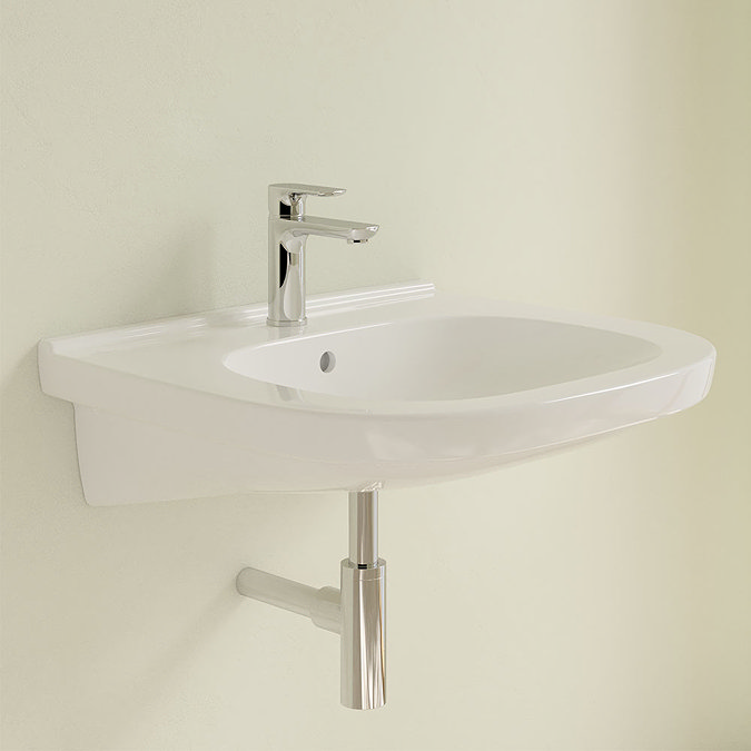 Villeroy and Boch ViCare 600mm Wheelchair Accessible Washbasin - 41196001  Feature Large Image