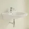 Villeroy and Boch ViCare 600mm Wheelchair Accessible Washbasin - 41196001  Feature Large Image