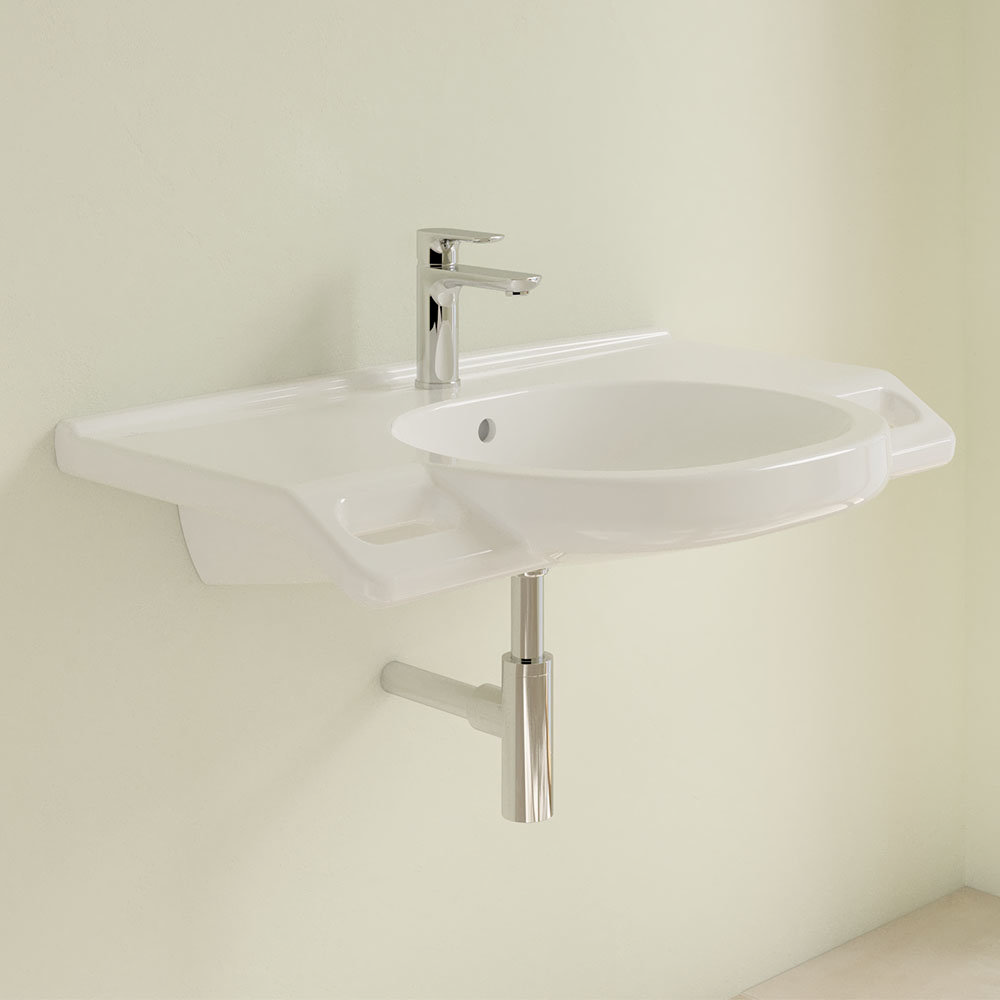 Villeroy and Boch ViCare 810mm Wheelchair Accessible Washbasin - 41208001