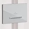 Villeroy and Boch ViConnect Chrome Dual Flush Plate - 92218061 Large Image