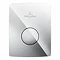 Villeroy and Boch ViConnect Chrome Urinal Flush Plate - 92194461 Large Image