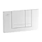 Villeroy and Boch Viconnect Pro Toilet Frame with Chrome Flush Plate + Architectura Wall Hung Toilet