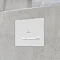 Villeroy and Boch ViConnect White Dual Flush Plate - 92218068 Large Image