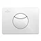Villeroy and Boch ViConnect White Dual Flush Plate - 92248568 Profile Large Image