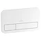 Villeroy and Boch ViConnect White Dual Flush Plate - 92249068 Large Image