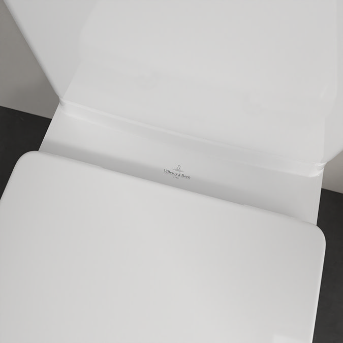 Villeroy & Boch O.Novo Comfort Height Close Coupled Toilet with Soft Close Seat