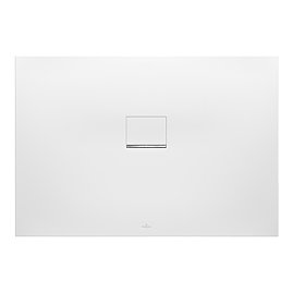 Villeroy & Boch Squaro Infinity Rectangular Shower Tray - Stone White