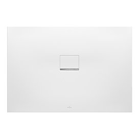 Villeroy & Boch Squaro Infinity Rectangular Shower Tray - Stone White