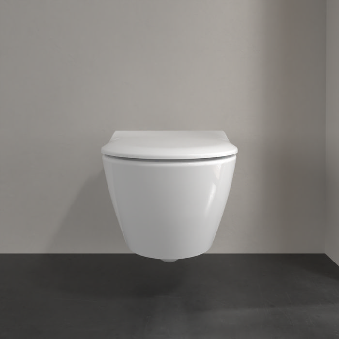 Villeroy & Boch Subway 2.0 Rimless Wall Hung Toilet + Soft Close Seat