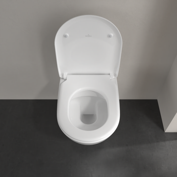 Villeroy & Boch Subway 2.0 Rimless Wall Hung Toilet + Soft Close Seat