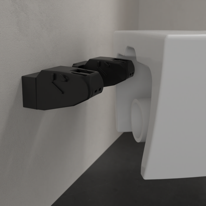 Villeroy & Boch Subway 2.0 Rimless Wall Hung Toilet + Soft Close Seat