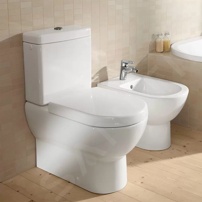 Villeroy & Boch Subway BTW Close Coupled Toilet + Soft Close Seat