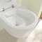 Villeroy & Boch ViPro 2.0 Toilet Frame with Chrome Flush Plate + Avento Wall Hung Toilet