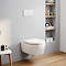 Villeroy & Boch ViPro 2.0 Toilet Frame with White Flush Plate + Avento Wall Hung Toilet