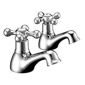 Ultra Viscount Range Bath Taps - Chrome - X382 Large Image