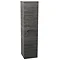Vision 1400mm Grey Oak Wall Hung Tall Storage Unit  Profile Large Image