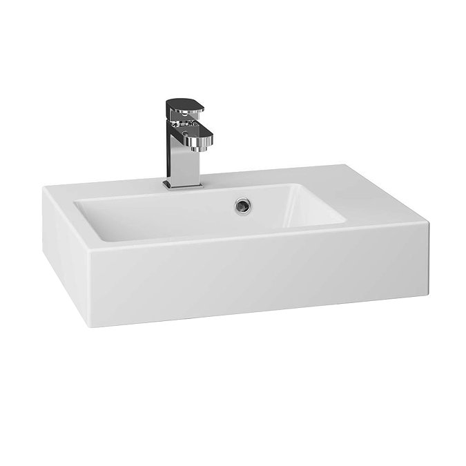 Vision 508x353mm Polymarble Counter Top Basin - PLYBAS500 Large Image