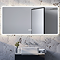 Vision 600 x 1200mm LED Illuminated Bluetooth Mirror with Touch Sensor and Anti-Fog