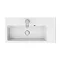 Vision 700 x 355mm Gloss White Wall Mounted Sink Vanity Unit Standard Large Image