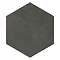 Vista Hexagon Dark Grey Wall Tiles - 30 x 38cm additional Large Image