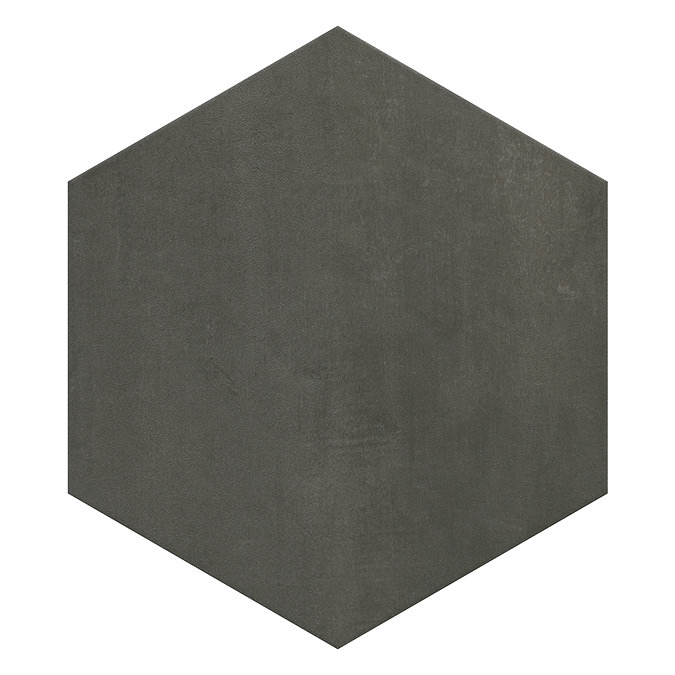 Vista Hexagon Dark Grey Wall Tiles - 30 x 38cm  Newest Large Image